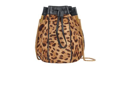 Leopard Print Bucket, front view